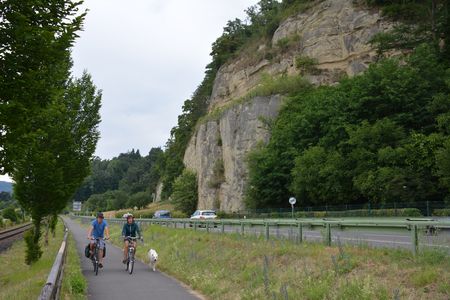 Bodensee-fietsroute in Goldbach