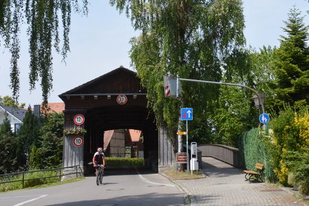 Bodensee-fietsroute in Eriskirch