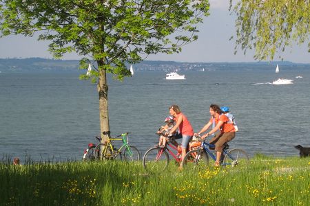 Bodensee-fietsroute in Kreuzlingen