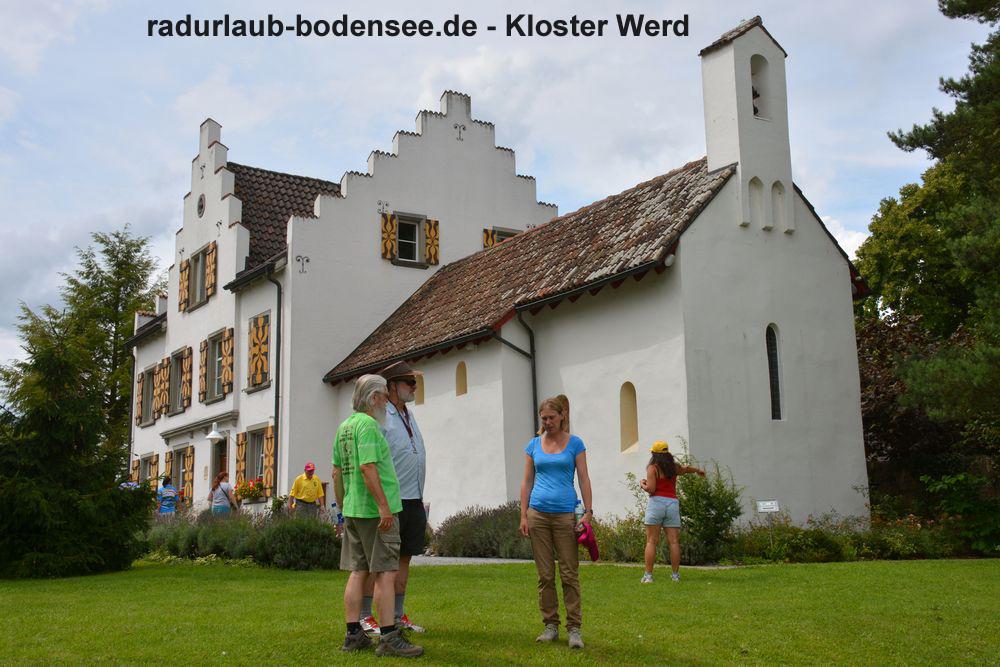 Fietsvakantie aan de Bodensee - Klooster Werd